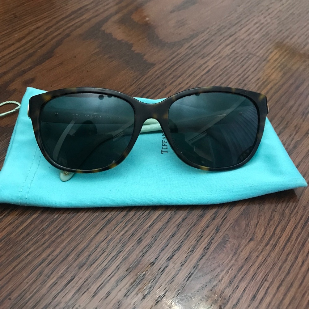 Tiffany & Co. Tortoise Print Sunglasses